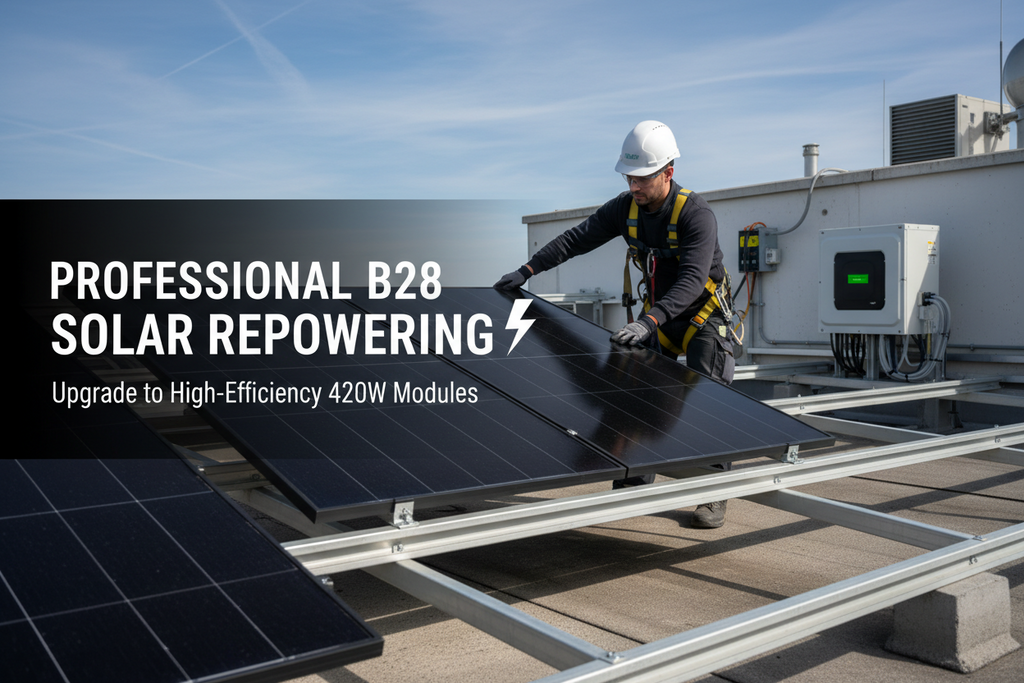 PV system repowering 10 kWp
